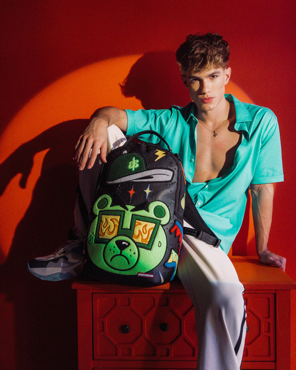 SPRAYGROUND MONEY BEAR MIND OVER MATTER DLXSV BACKPACK