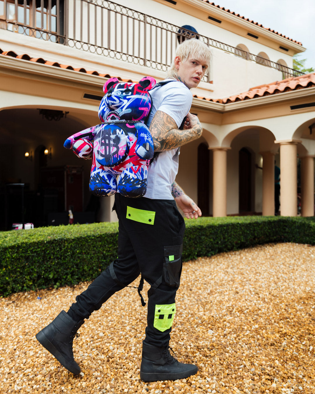 SPRAYGROUND SHARK ATELIER MONEYBEAR TEDDYBEAR BACKPACK