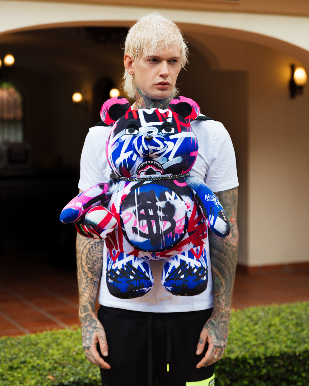 SPRAYGROUND SHARK ATELIER MONEYBEAR TEDDYBEAR BACKPACK