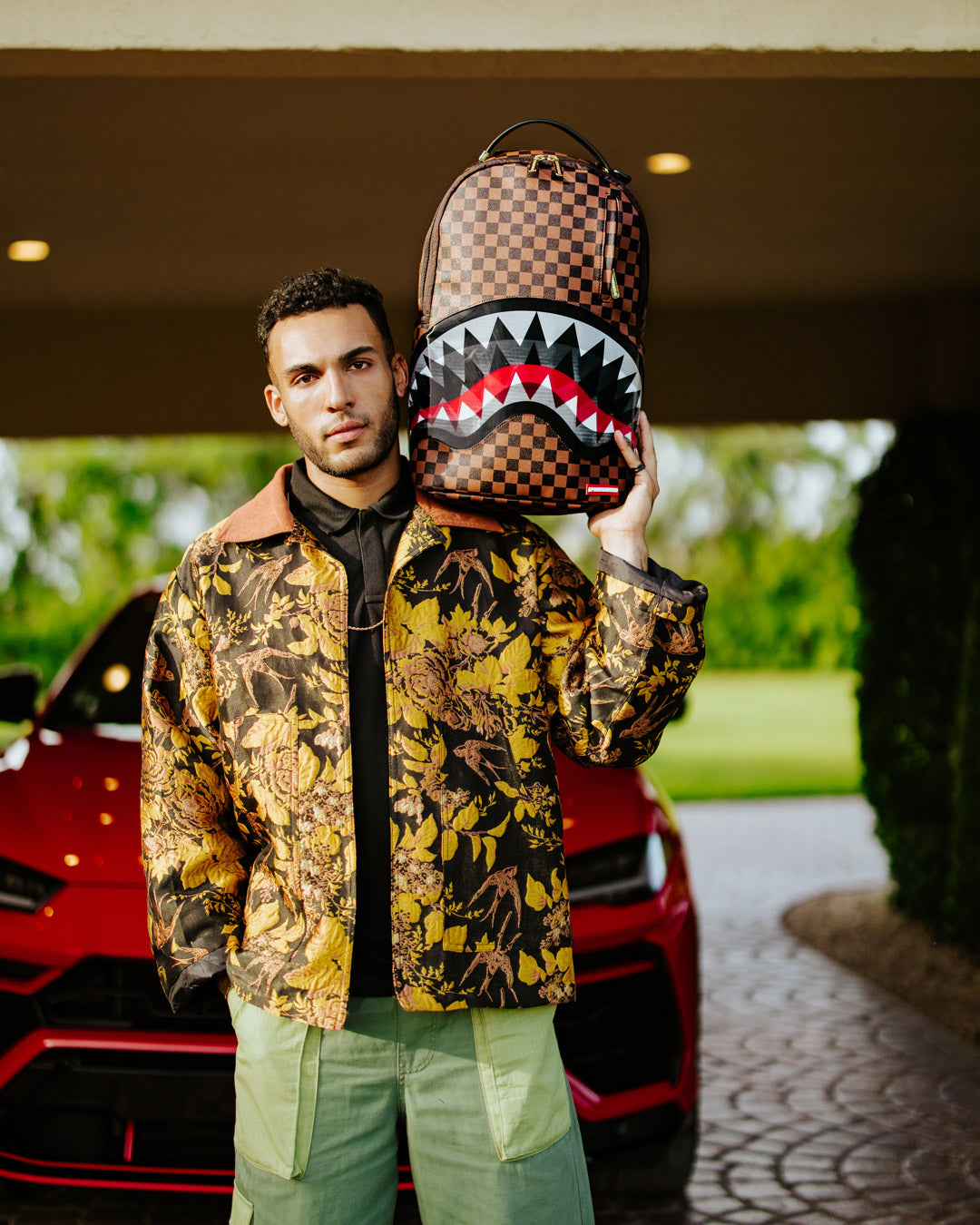 SPRAYGROUND LENTICULAR EFFECTS SHARKS IN PARIS BACKPACK
