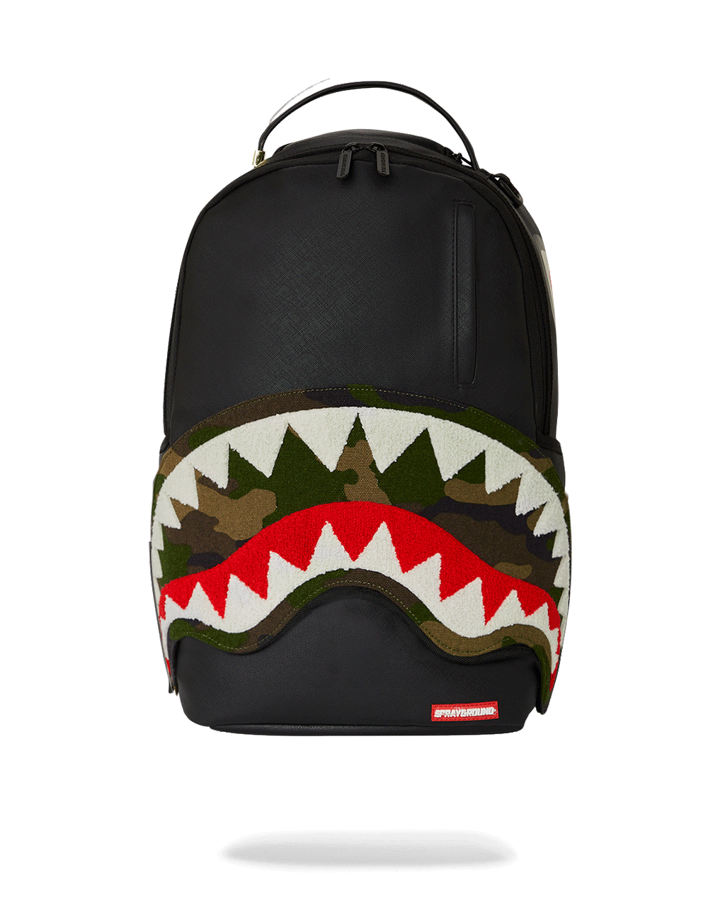 SPRAYGROUND VELCRO SHARK - 3 INTERCHANGEABLE SHARKS BACKPACK (DLXV)
