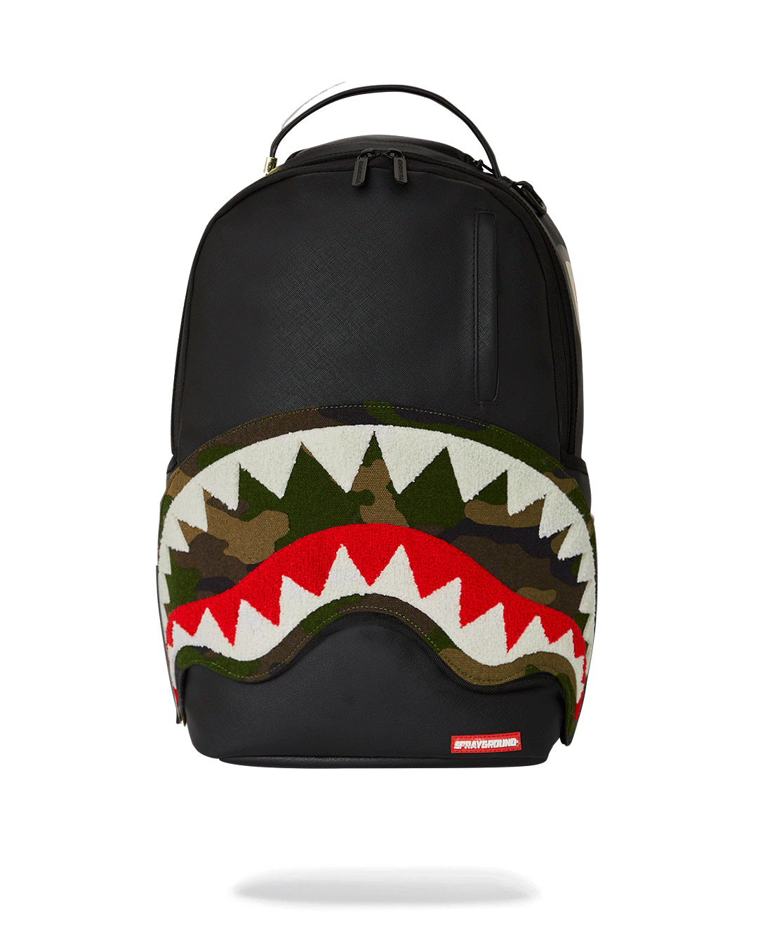 SPRAYGROUND VELCRO SHARK - 3 INTERCHANGEABLE SHARKS BACKPACK (DLXV)