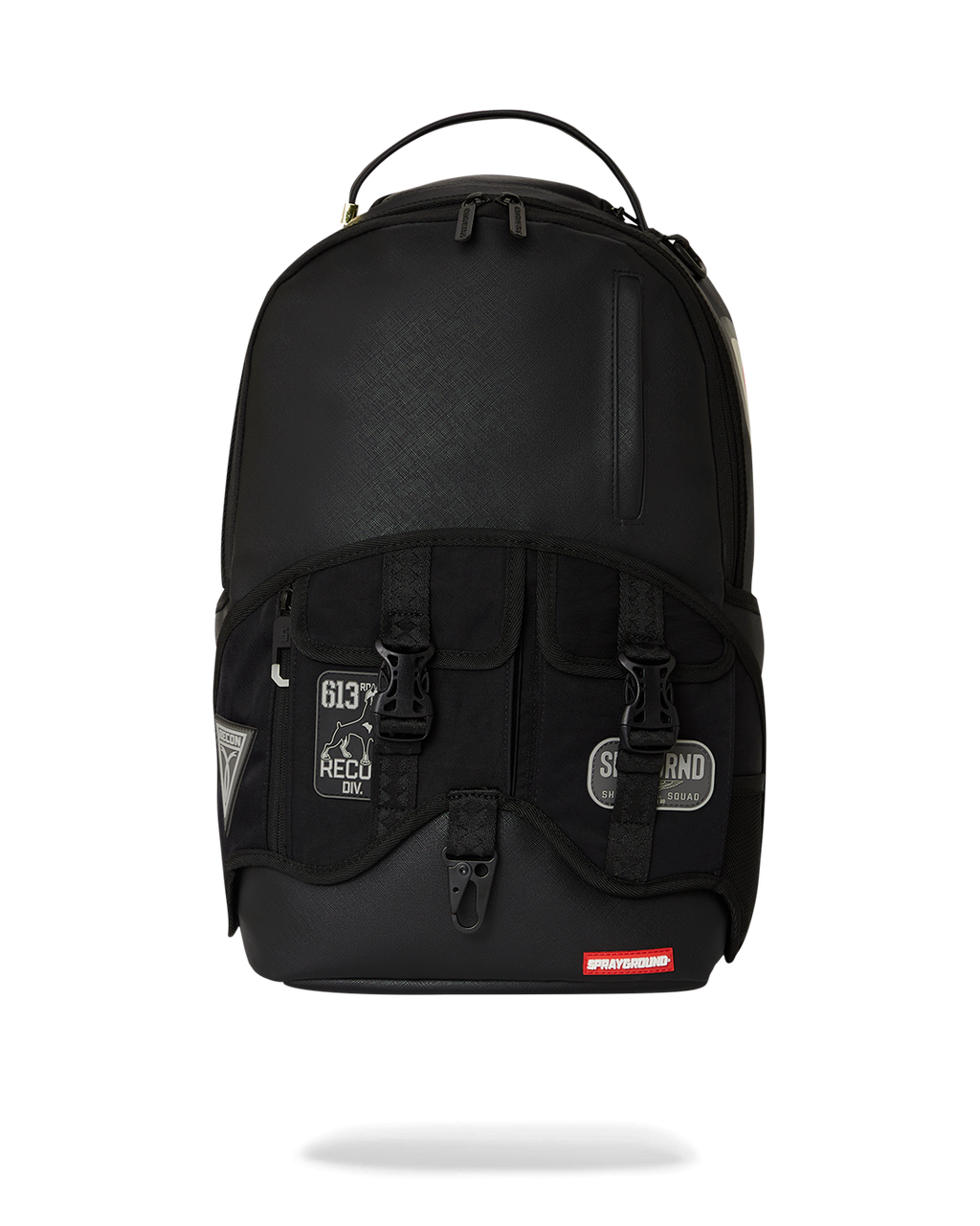 SPRAYGROUND VELCRO SHARK - 3 INTERCHANGEABLE SHARKS BACKPACK (DLXV)