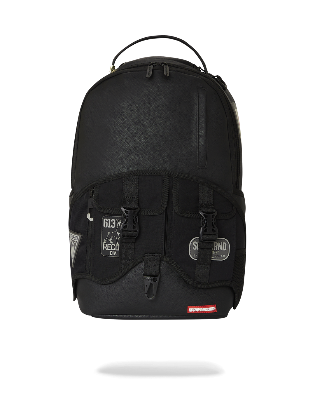 SPRAYGROUND VELCRO SHARK - 3 INTERCHANGEABLE SHARKS BACKPACK (DLXV)