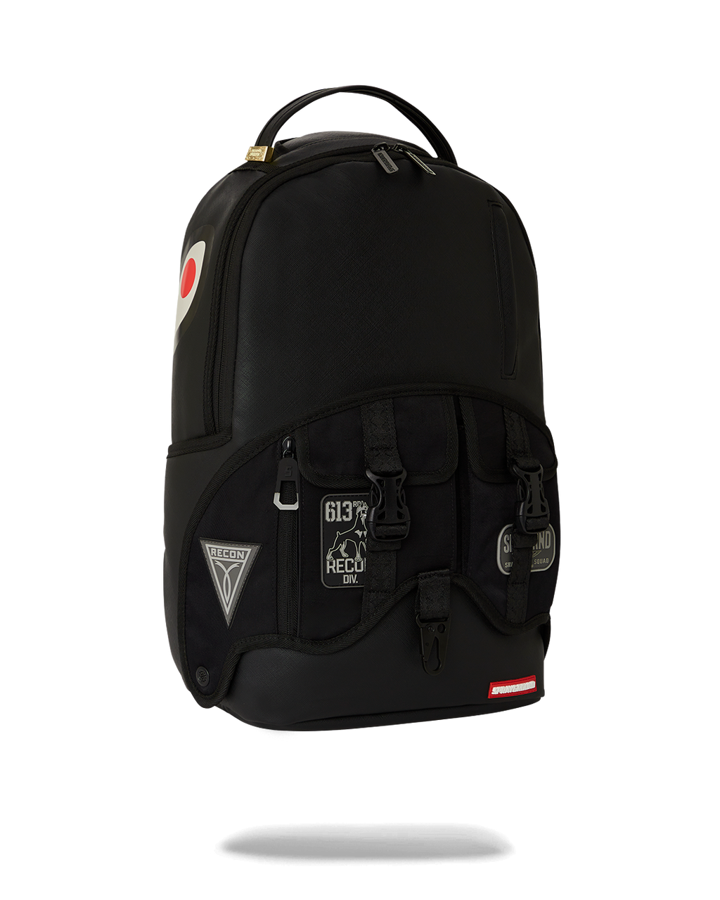 SPRAYGROUND VELCRO SHARK - 3 INTERCHANGEABLE SHARKS BACKPACK (DLXV)