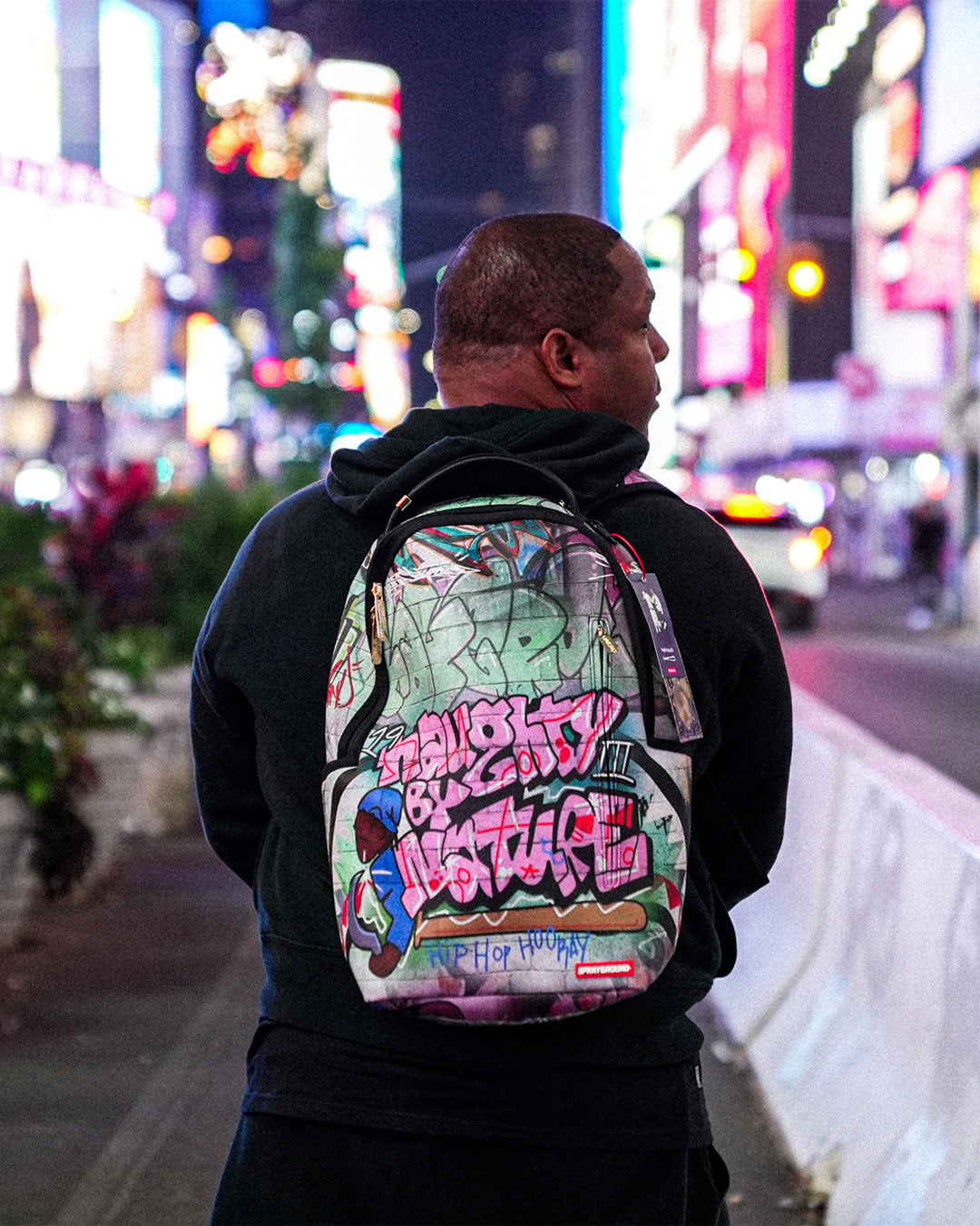 SPRAYGROUND NAUGHTY BY NATURE HIP HOP HOORAY 30TH ANNIVERSARY COLLAB BACKPACK