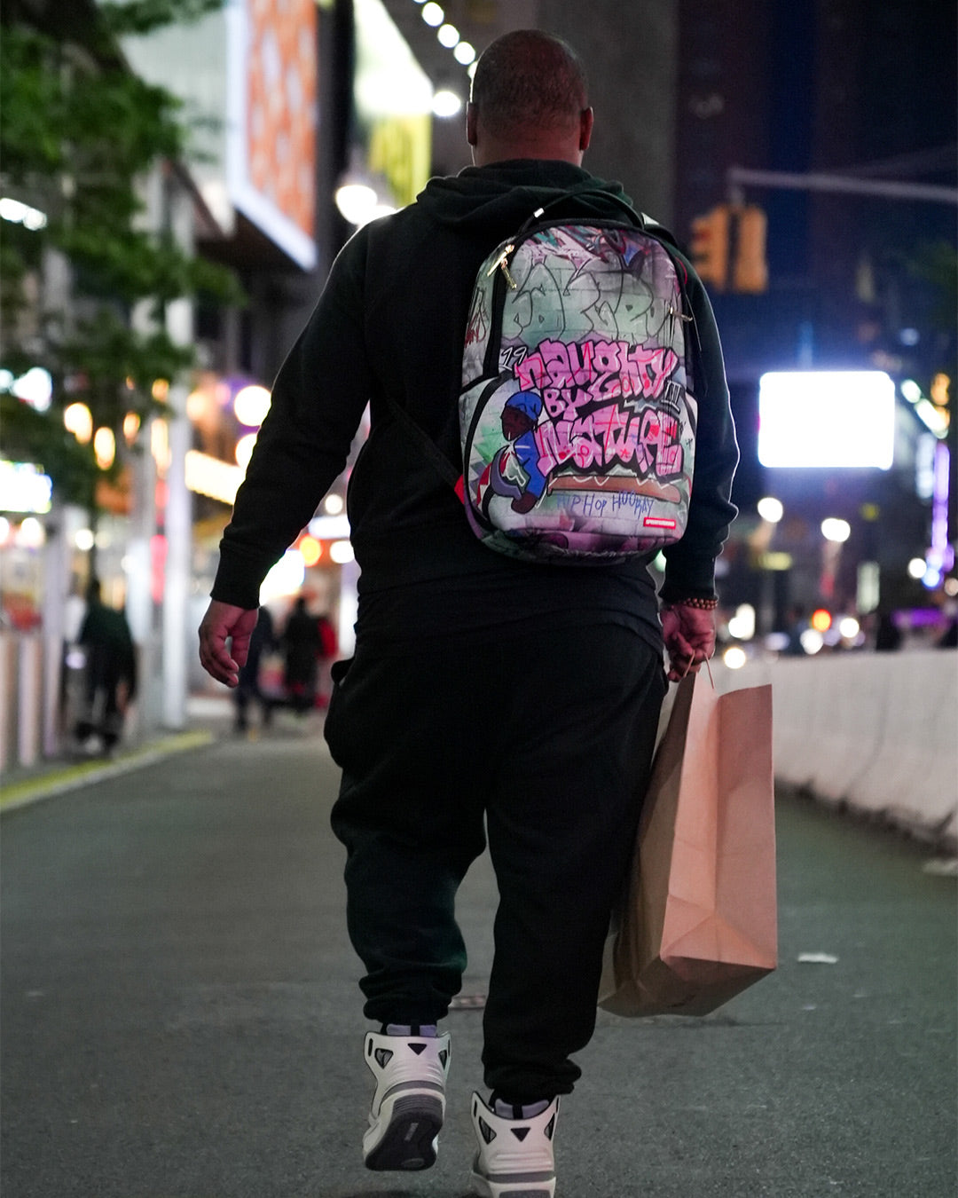 SPRAYGROUND NAUGHTY BY NATURE HIP HOP HOORAY 30TH ANNIVERSARY COLLAB BACKPACK