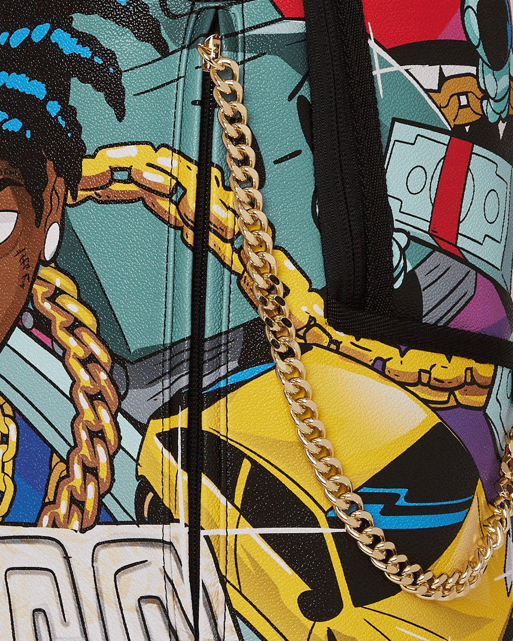 SPRAYGROUND THE SOULJA BOY ANIME DRIFTER COLLAB BACKPACK