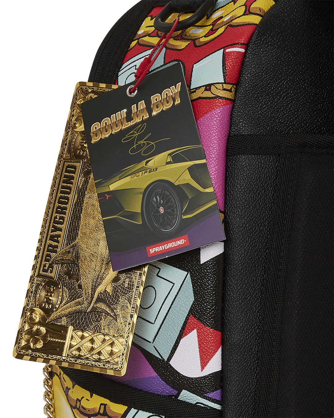 SPRAYGROUND THE SOULJA BOY ANIME DRIFTER COLLAB BACKPACK