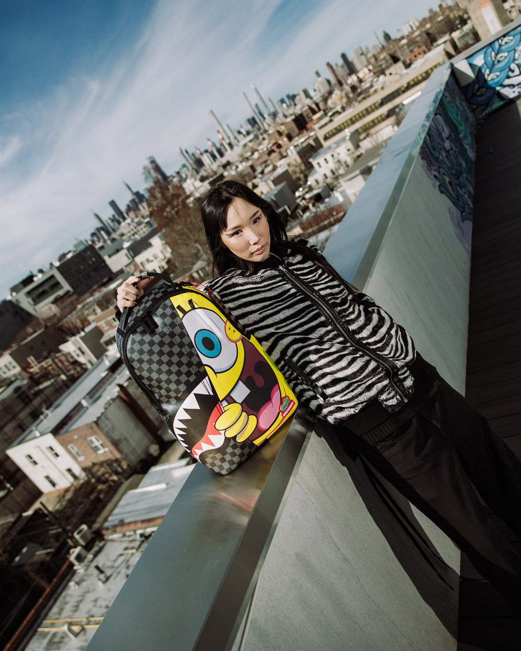 SPRAYGROUND SPONGEBOB HELLO YOU'RE AMAZING DLXSV BACKPACK