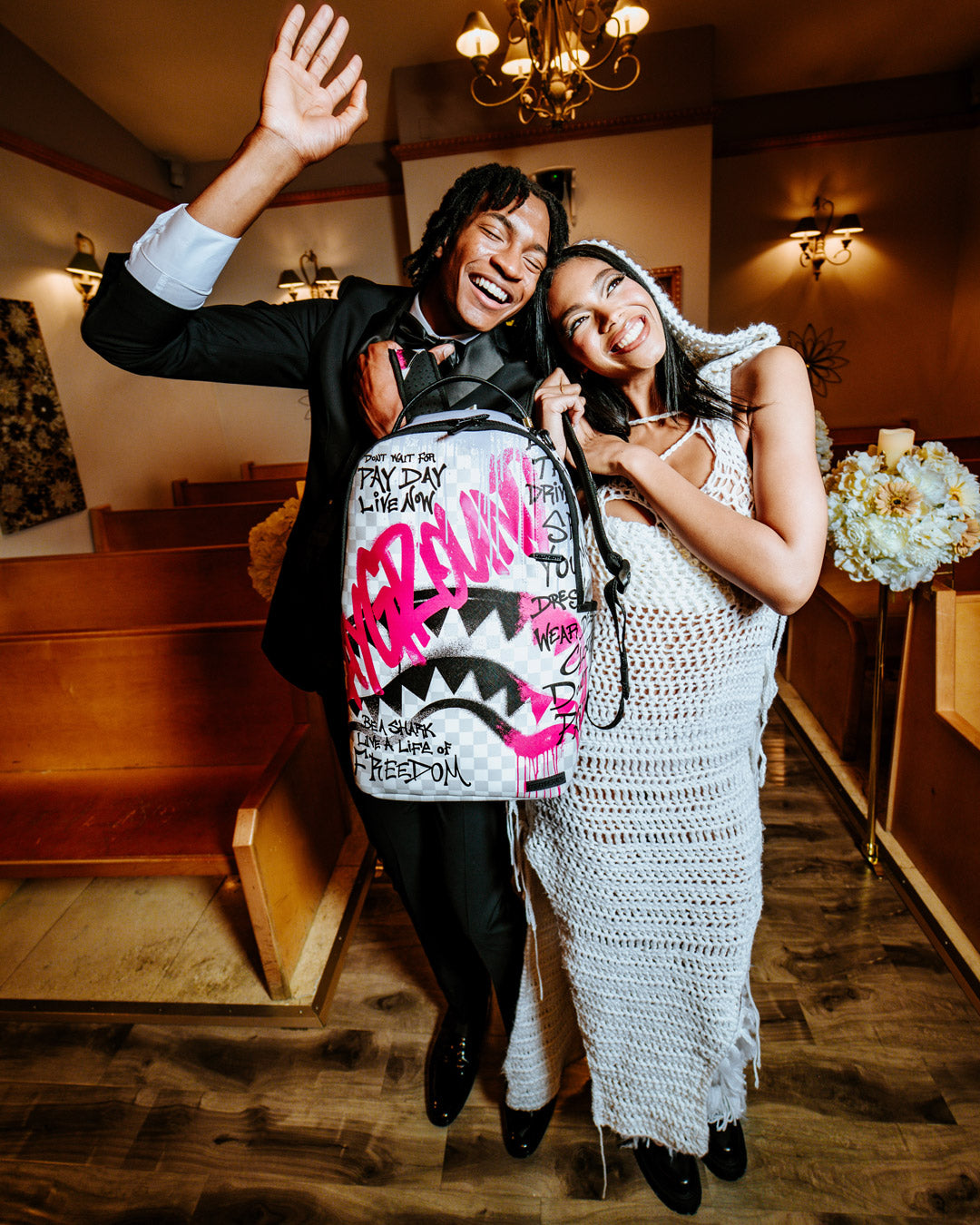 SPRAYGROUND SPRAY POETRY BACKPACK
