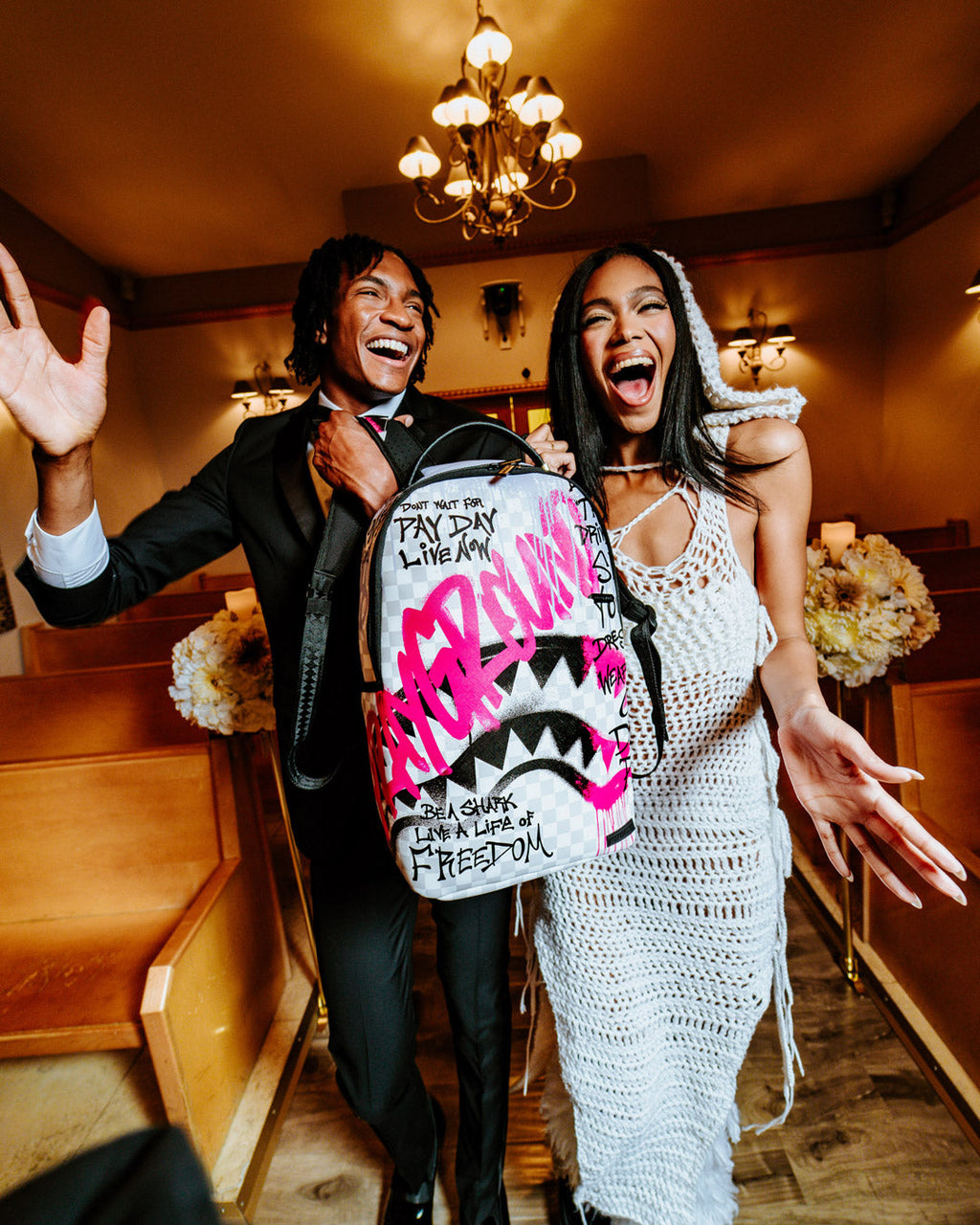 SPRAYGROUND SPRAY POETRY BACKPACK
