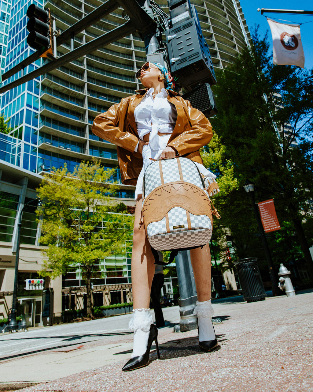 SPRAYGROUND HENNY LATTE BACKPACK