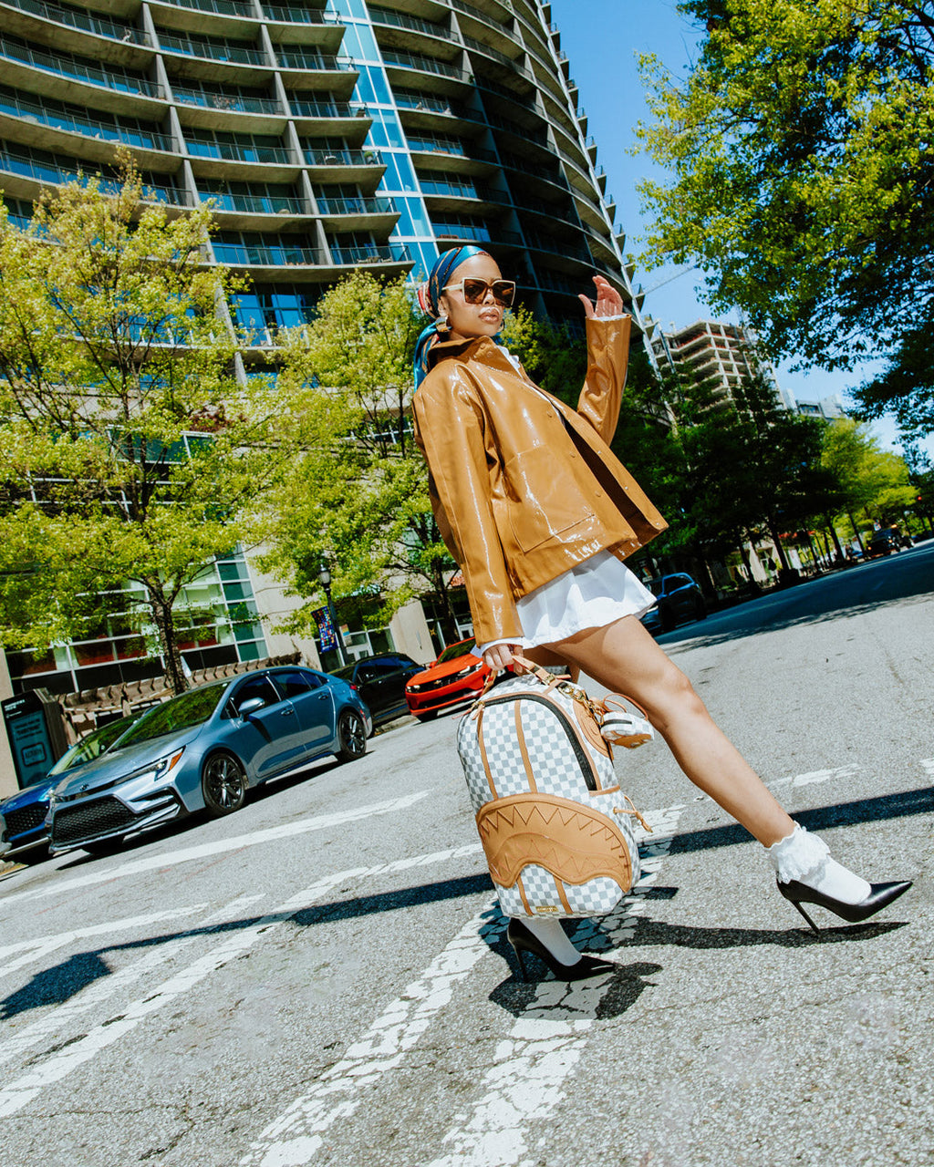SPRAYGROUND HENNY LATTE BACKPACK