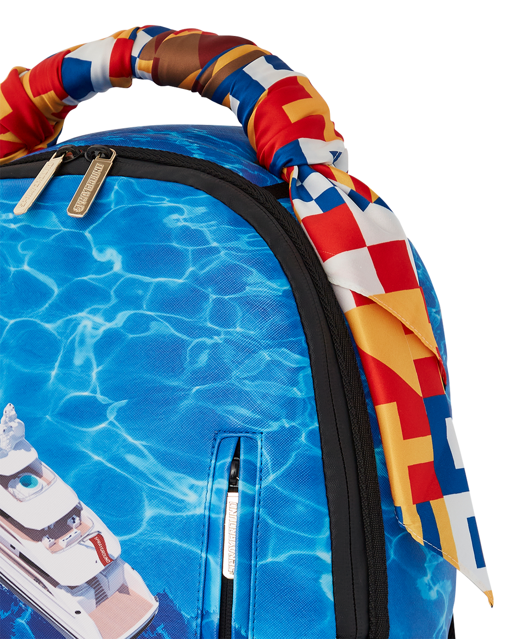 SPRAYGROUND DEEPSEA ESCAPE BACKPACK W/REMOVABLE SCARF