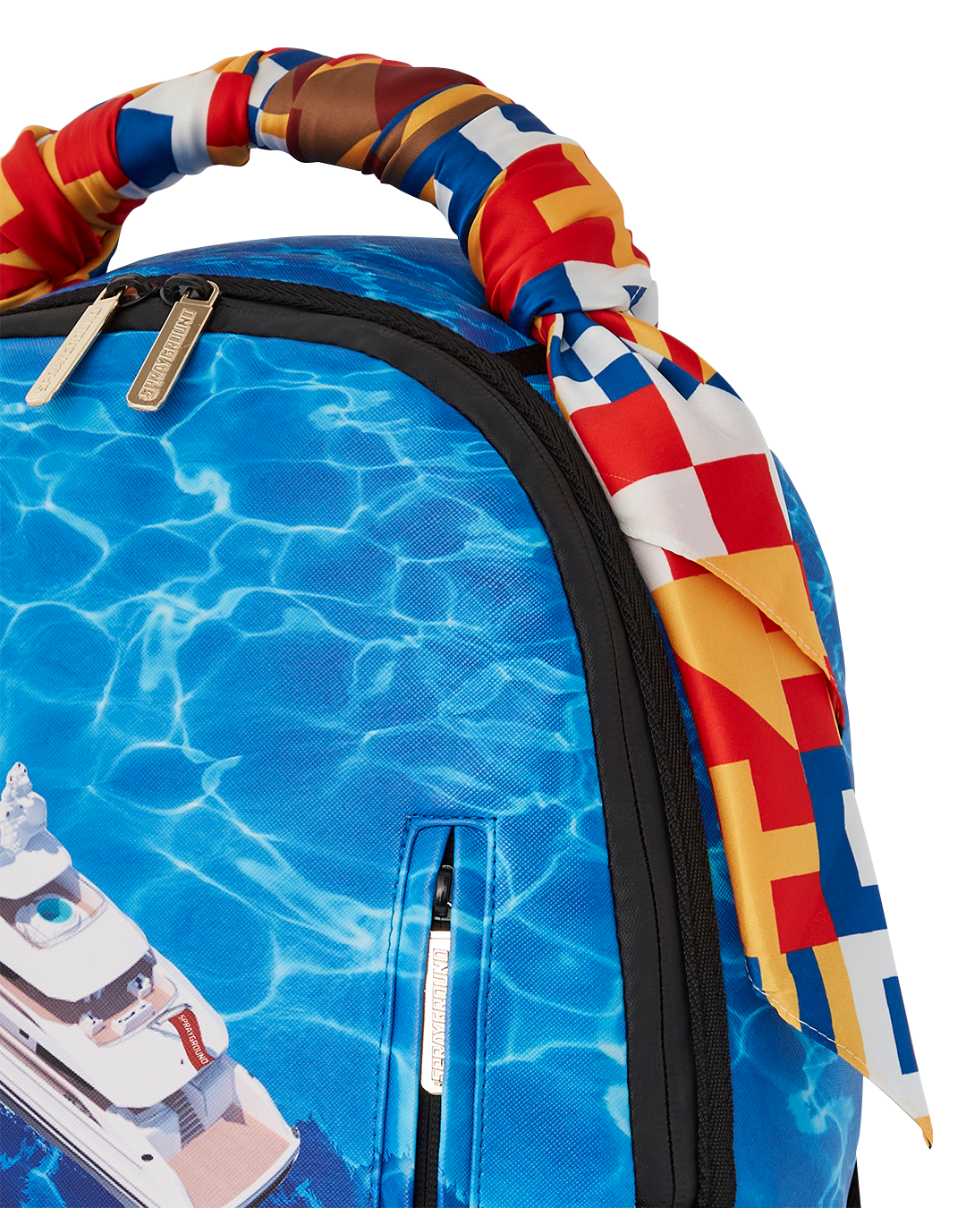 SPRAYGROUND DEEPSEA ESCAPE BACKPACK W/REMOVABLE SCARF