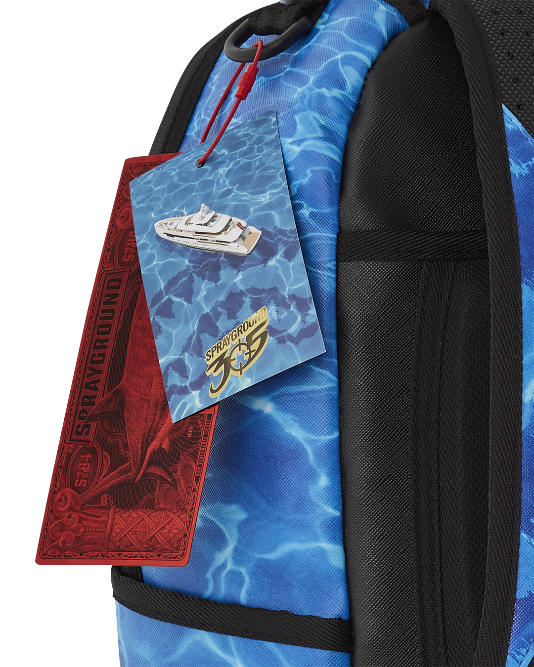 SPRAYGROUND DEEPSEA ESCAPE BACKPACK W/REMOVABLE SCARF