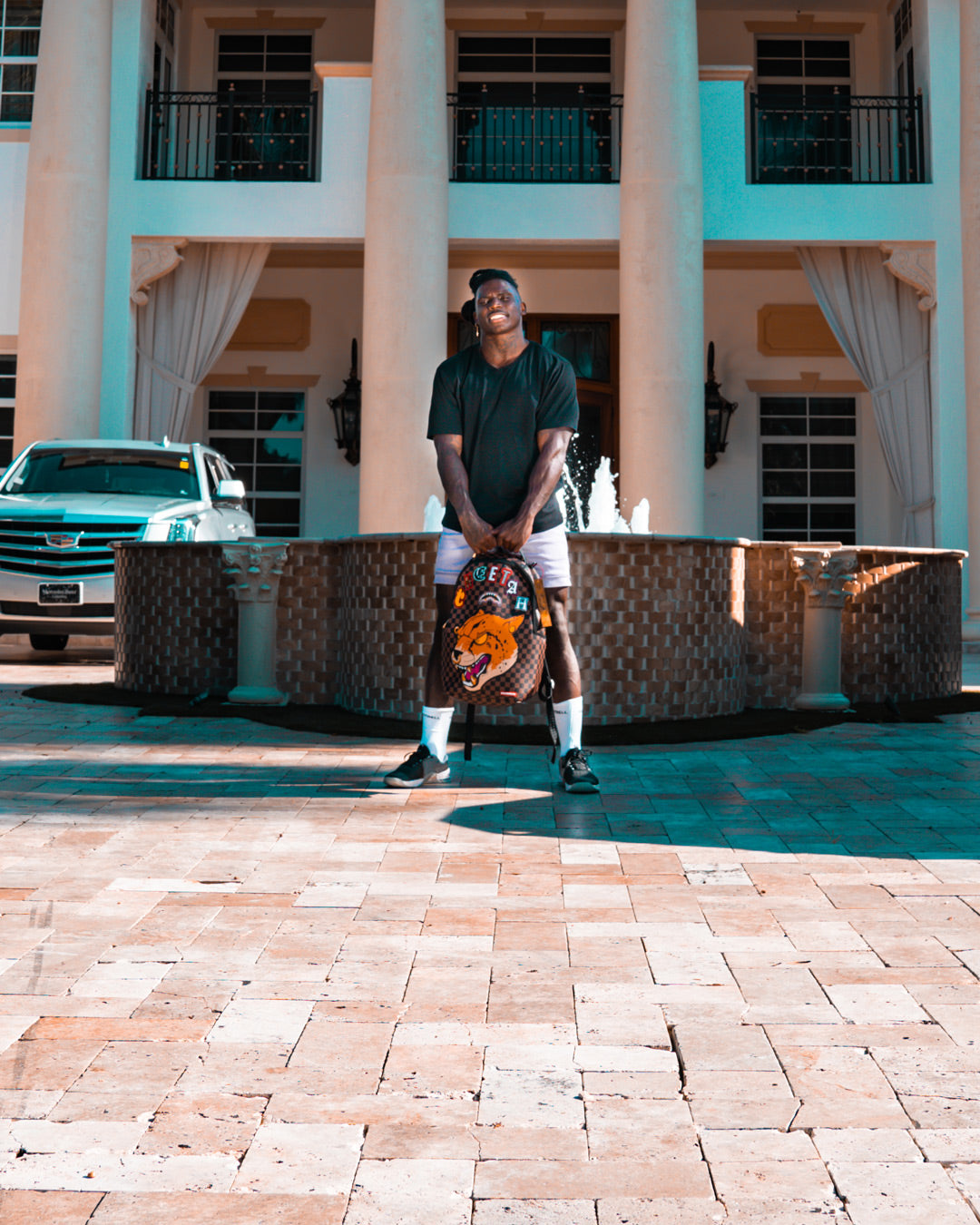 SPRAYGROUND CHEETAH SPEED SHARK BACKPACK (TYREEK HILL COLLAB)