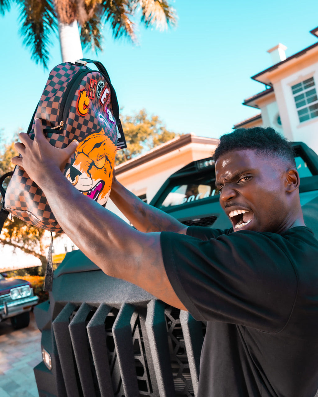 SPRAYGROUND CHEETAH SPEED SHARK BACKPACK (TYREEK HILL COLLAB)