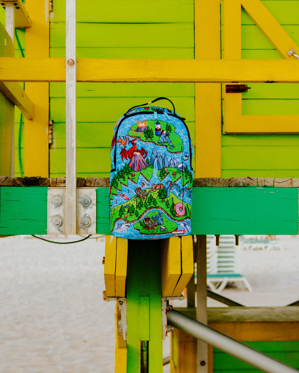 SPRAYGROUND SHARK ISLAND ADVENTURE DLXSR BACKPACK