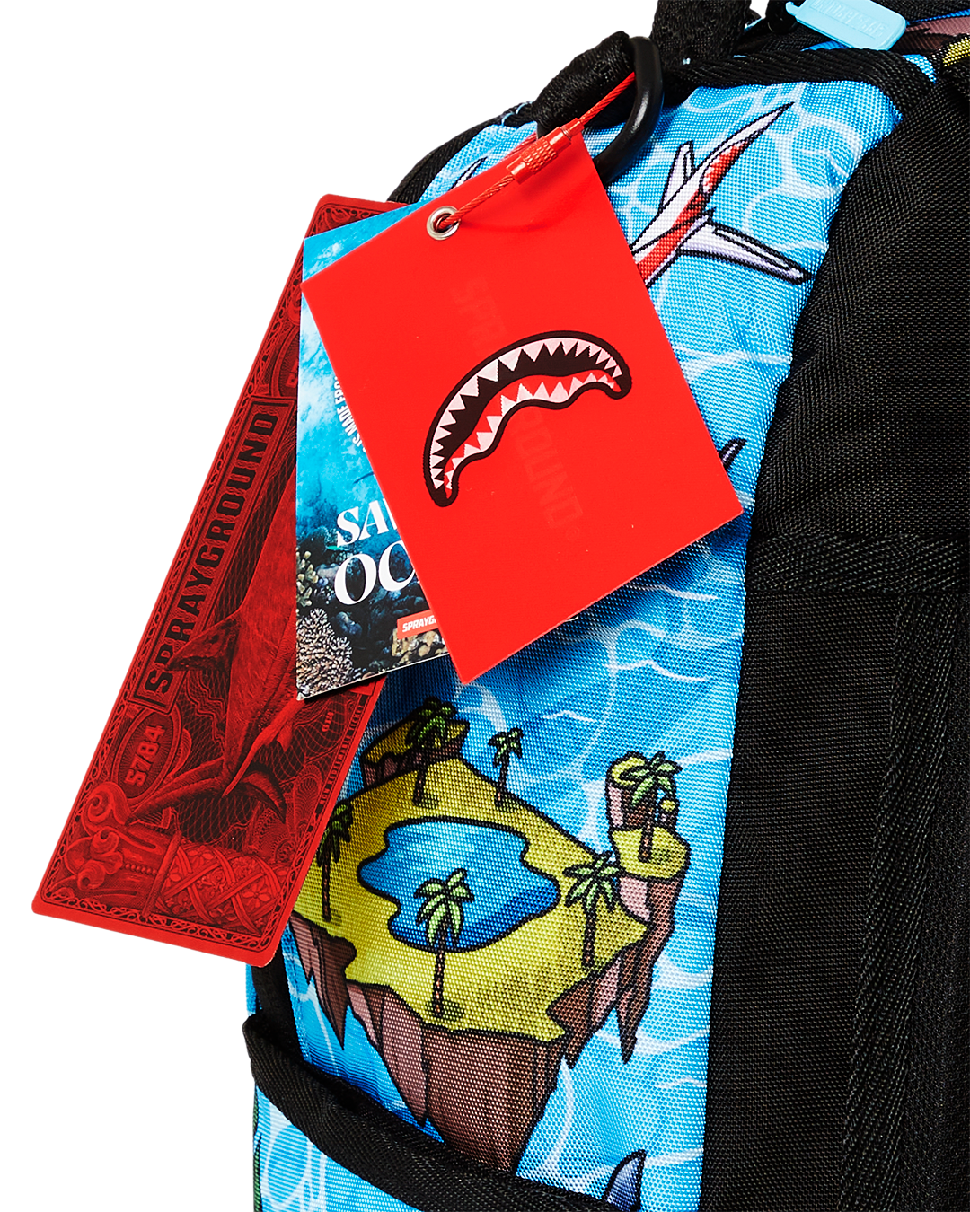 SPRAYGROUND SHARK ISLAND ADVENTURE DLXSR BACKPACK