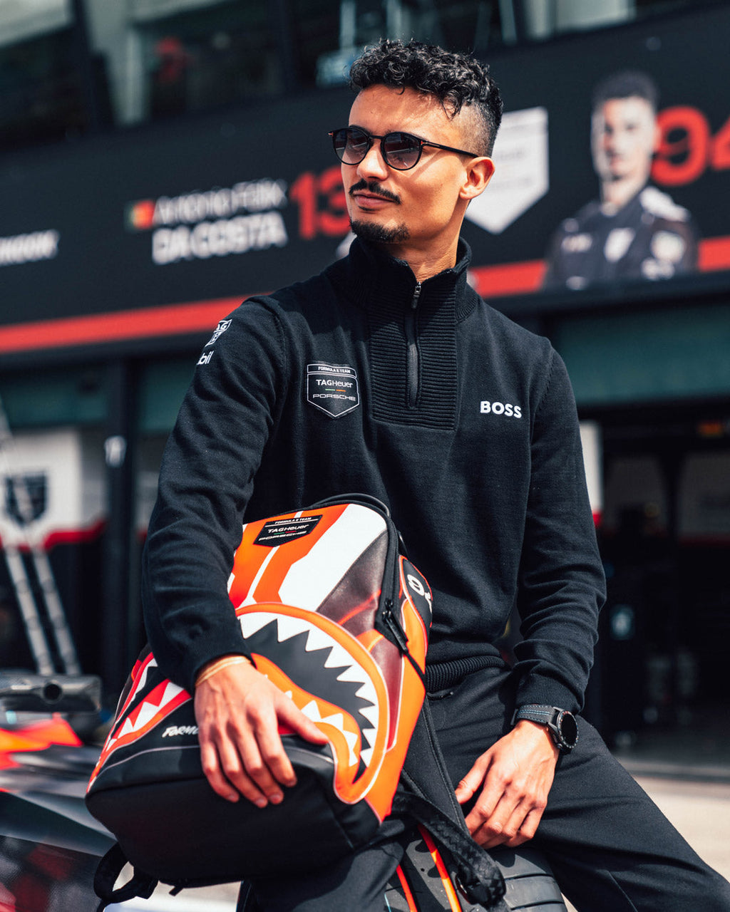 SPRAYGROUND FORMULA-E PORSCHE LED BACKPACK