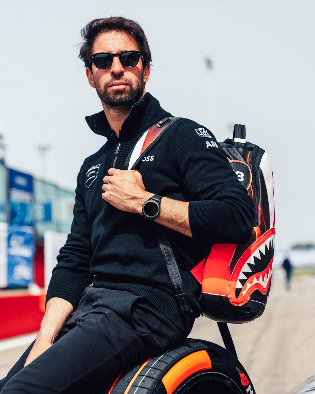 SPRAYGROUND FORMULA-E PORSCHE LED BACKPACK