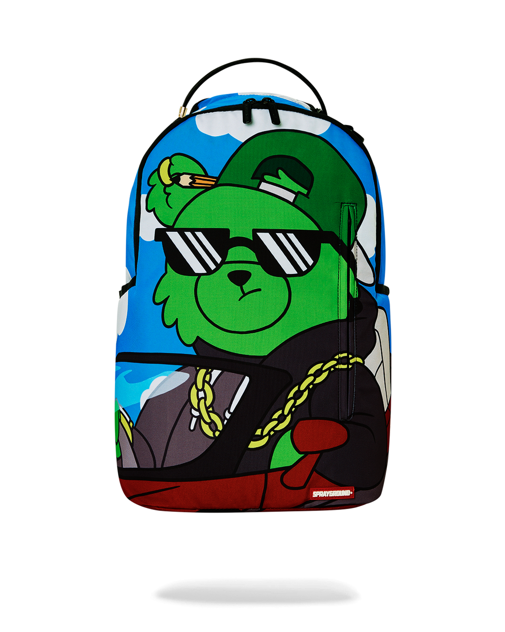 SPRAYGROUND MONEY BEAR TOO SKOOL FOR COOL DLXSR BACKPACK