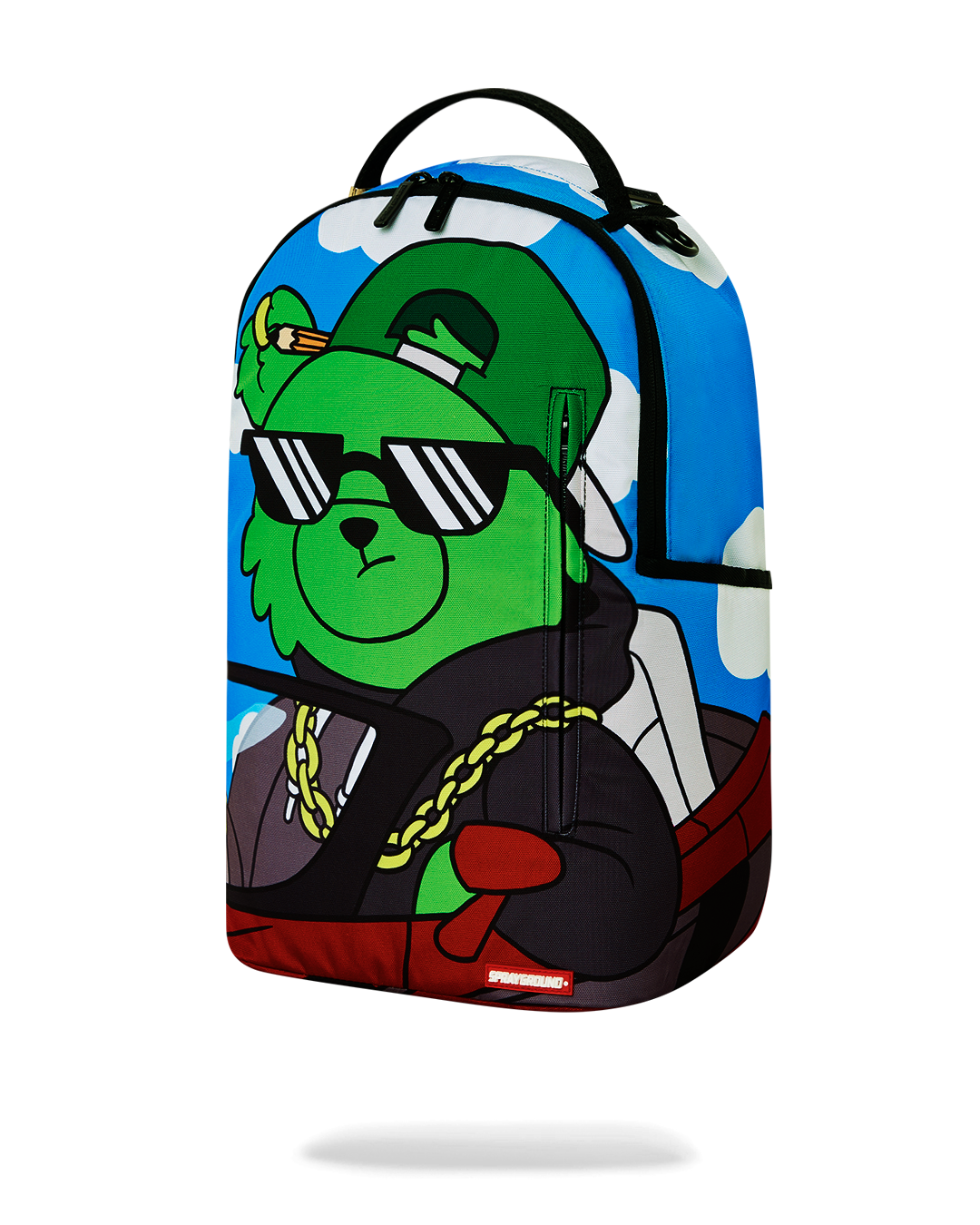 SPRAYGROUND MONEY BEAR TOO SKOOL FOR COOL DLXSR BACKPACK