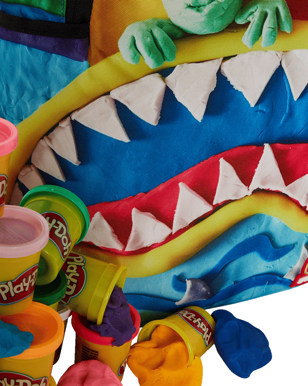 SPRAYGROUND MADE OF REAL PLAYDOH DLXSR BACKPACK