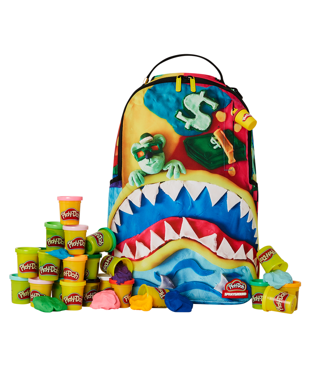 SPRAYGROUND MADE OF REAL PLAYDOH DLXSR BACKPACK
