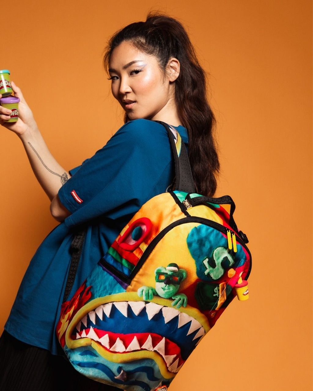 SPRAYGROUND MADE OF REAL PLAYDOH DLXSR BACKPACK