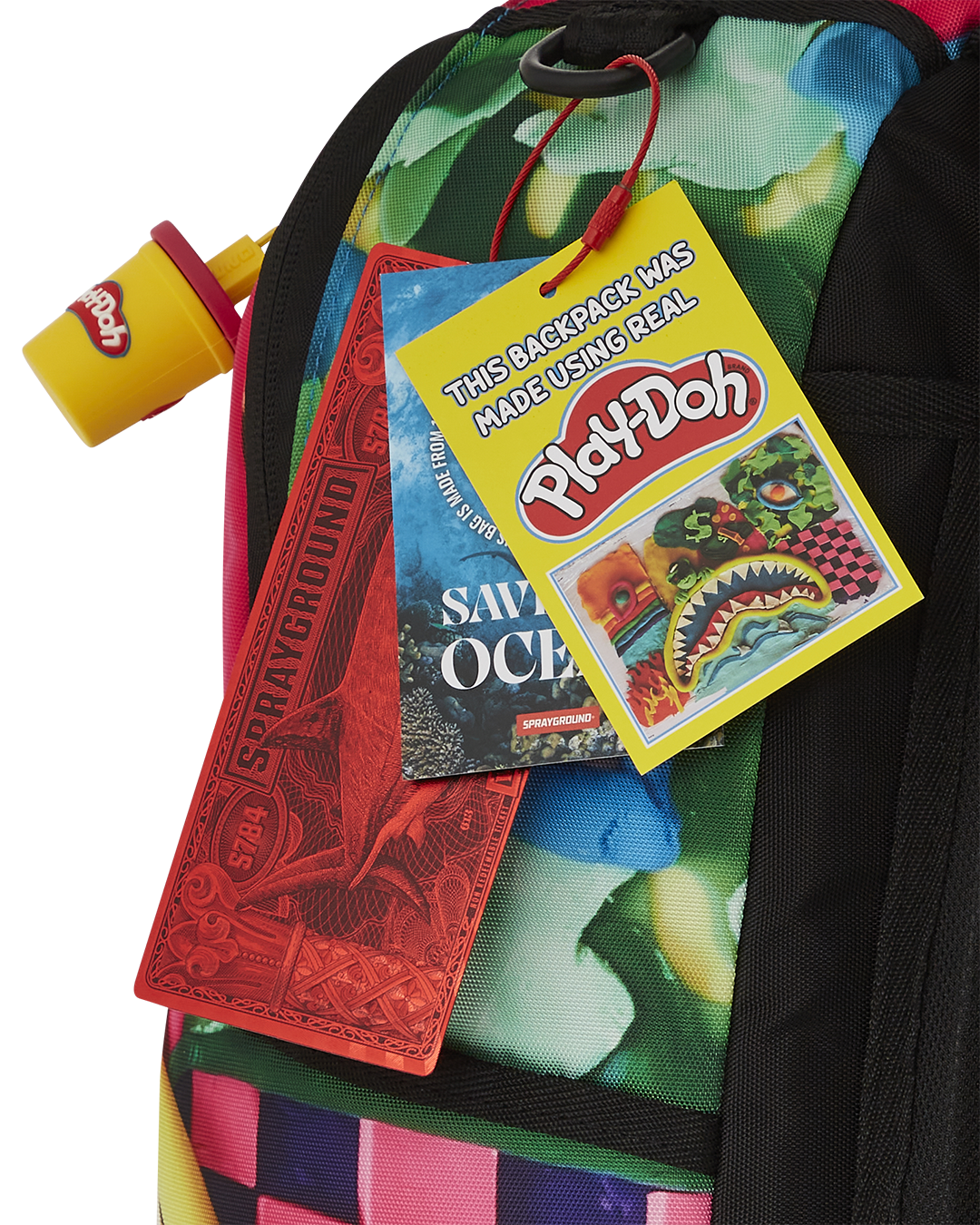 SPRAYGROUND MADE OF REAL PLAYDOH DLXSR BACKPACK