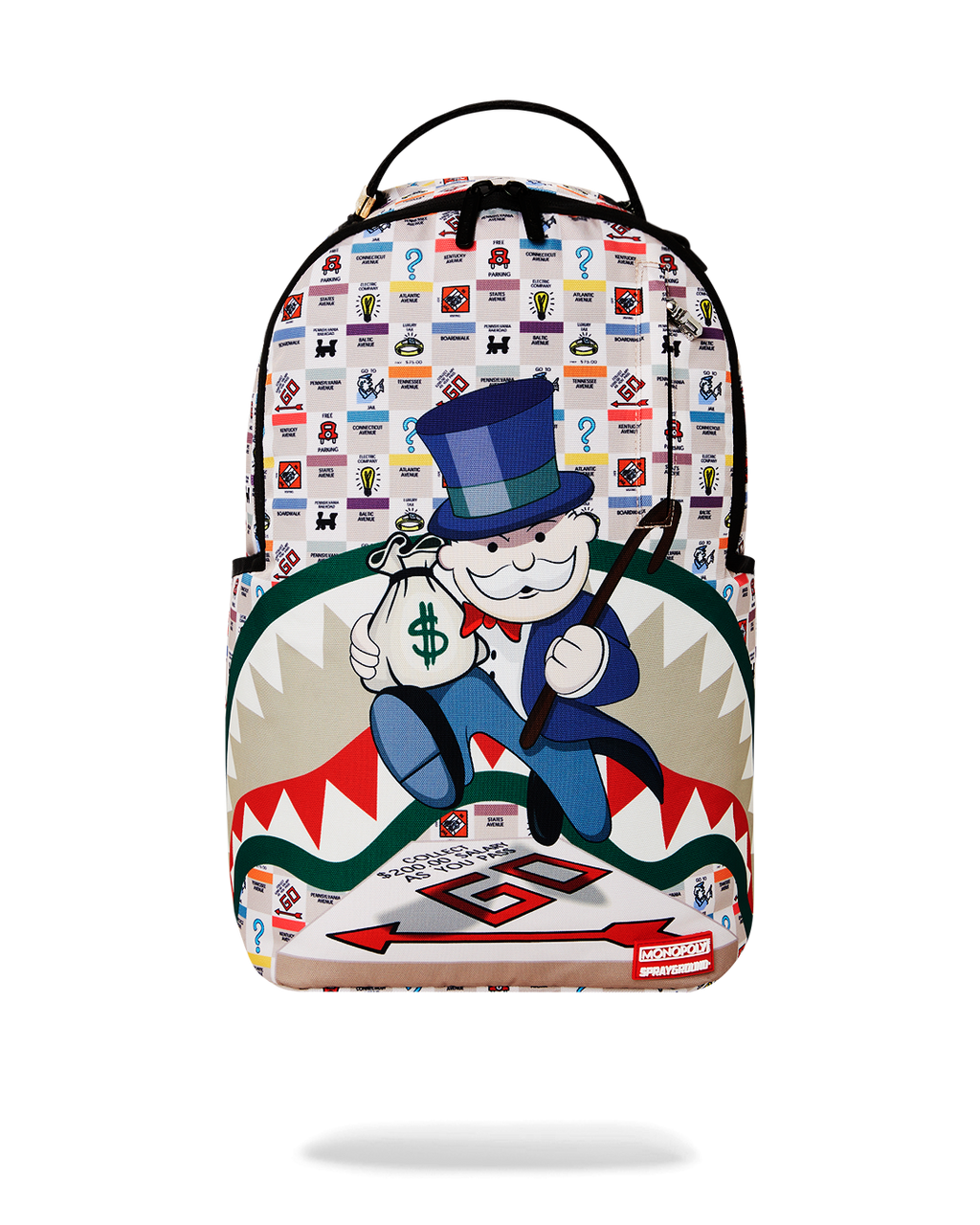 SPRAYGROUND MONOPOLY GOTTA GO DLXSR BACKPACK