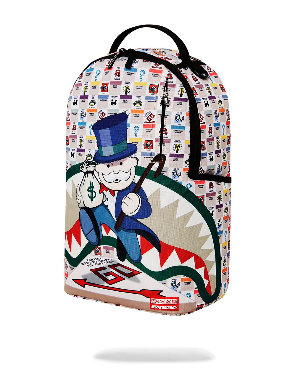 SPRAYGROUND MONOPOLY GOTTA GO DLXSR BACKPACK