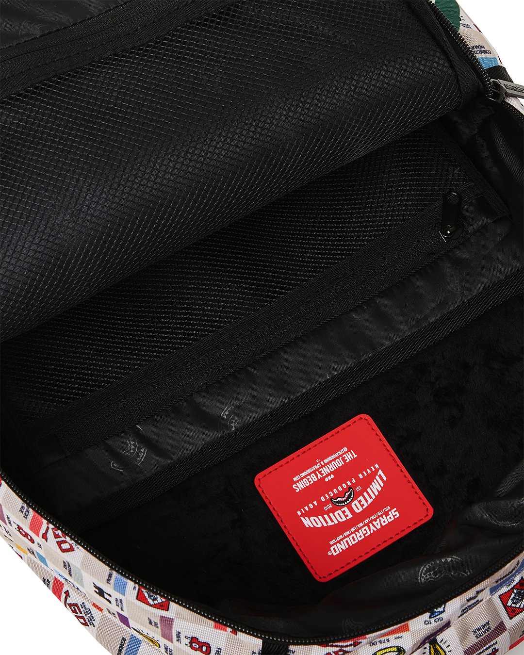 SPRAYGROUND MONOPOLY GOTTA GO DLXSR BACKPACK