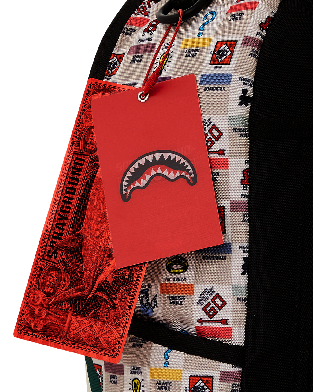 SPRAYGROUND MONOPOLY GOTTA GO DLXSR BACKPACK