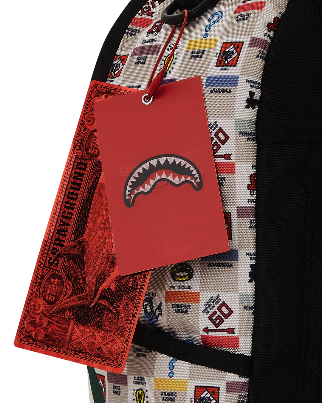 SPRAYGROUND MONOPOLY GOTTA GO DLXSR BACKPACK