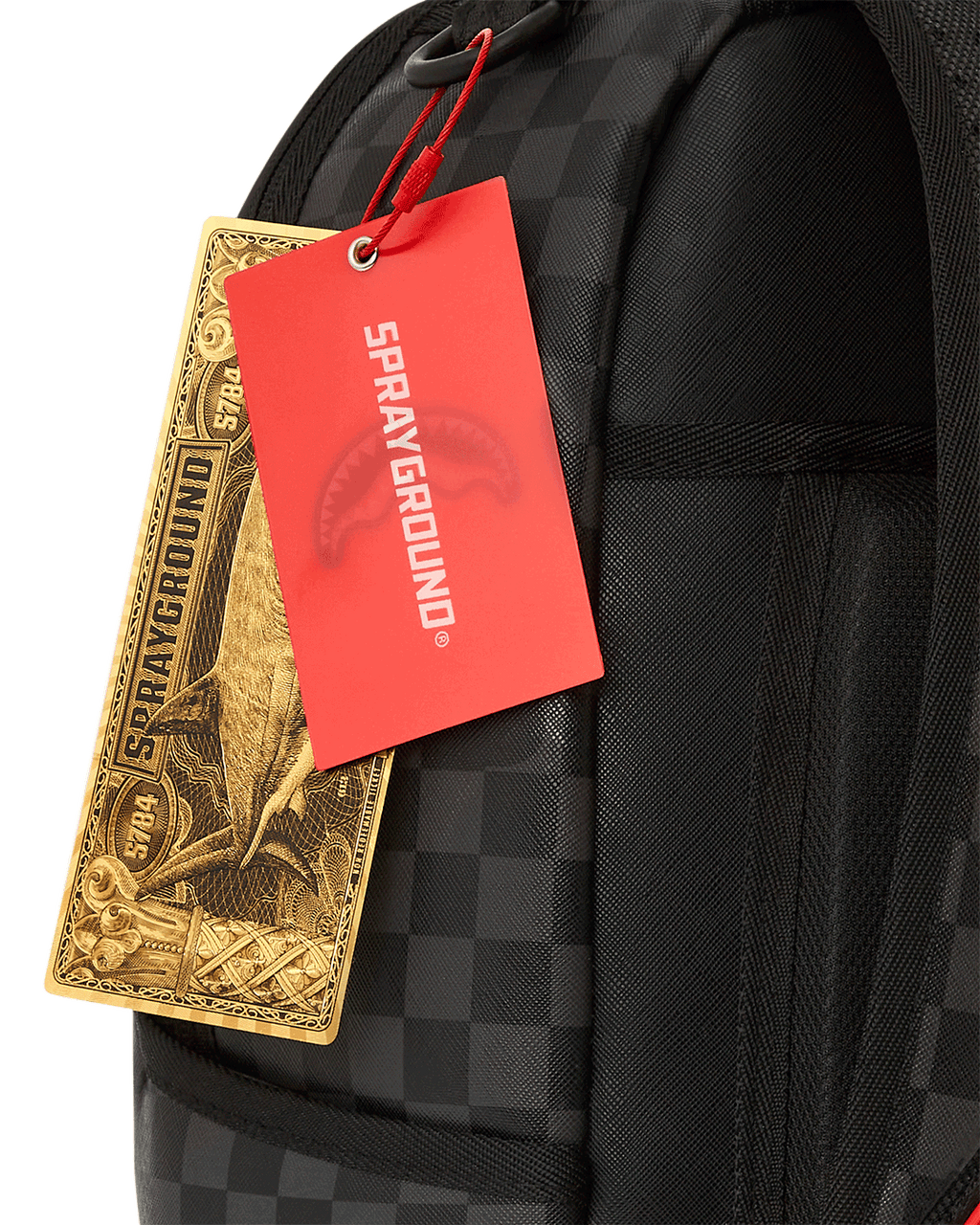 SPRAYGROUND 'WHAT THE BEEP' SHARK BACKPACK