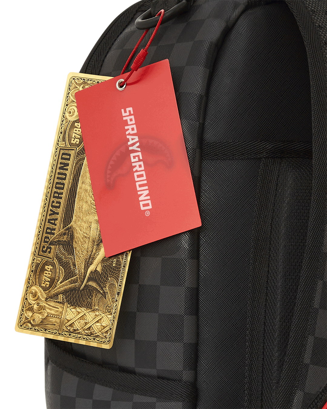 SPRAYGROUND 'WHAT THE BEEP' SHARK BACKPACK