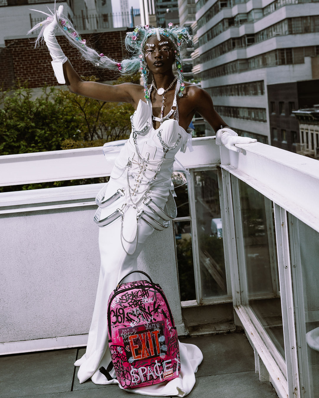 SPRAYGROUND EXIT COLLAB - LIFE OF THE PARTY BACKPACK