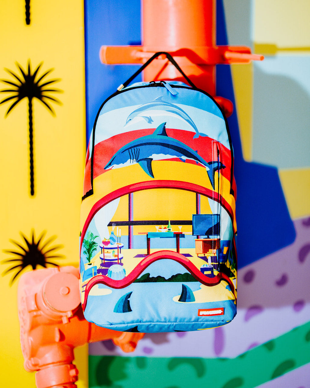 SPRAYGROUND REALTOR SHARK DLXSR BACKPACK