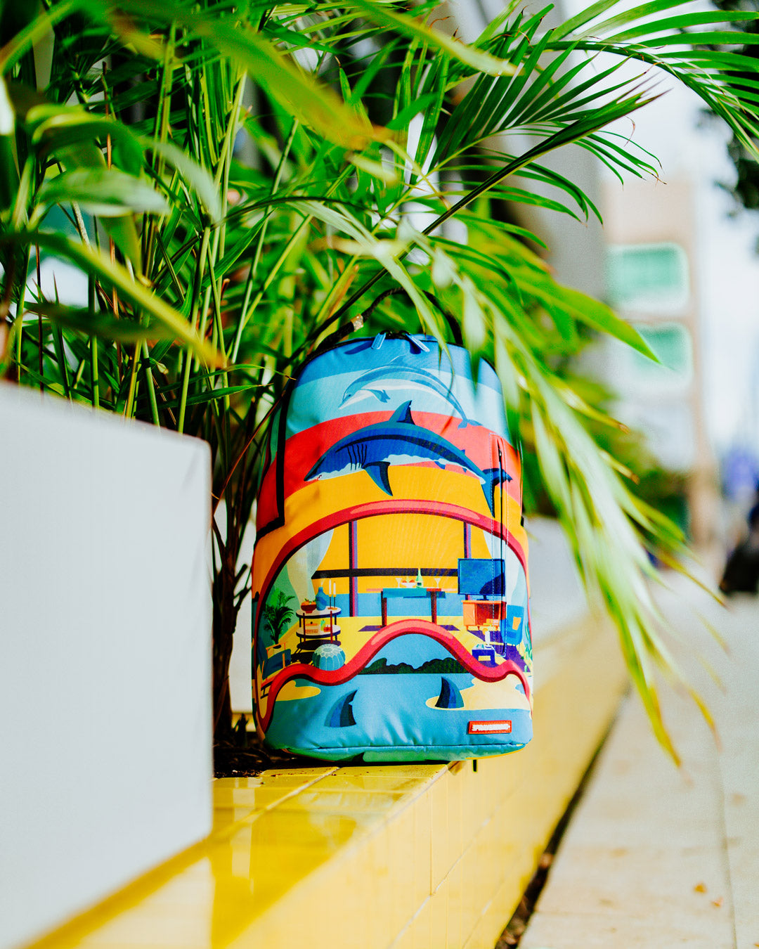SPRAYGROUND REALTOR SHARK DLXSR BACKPACK