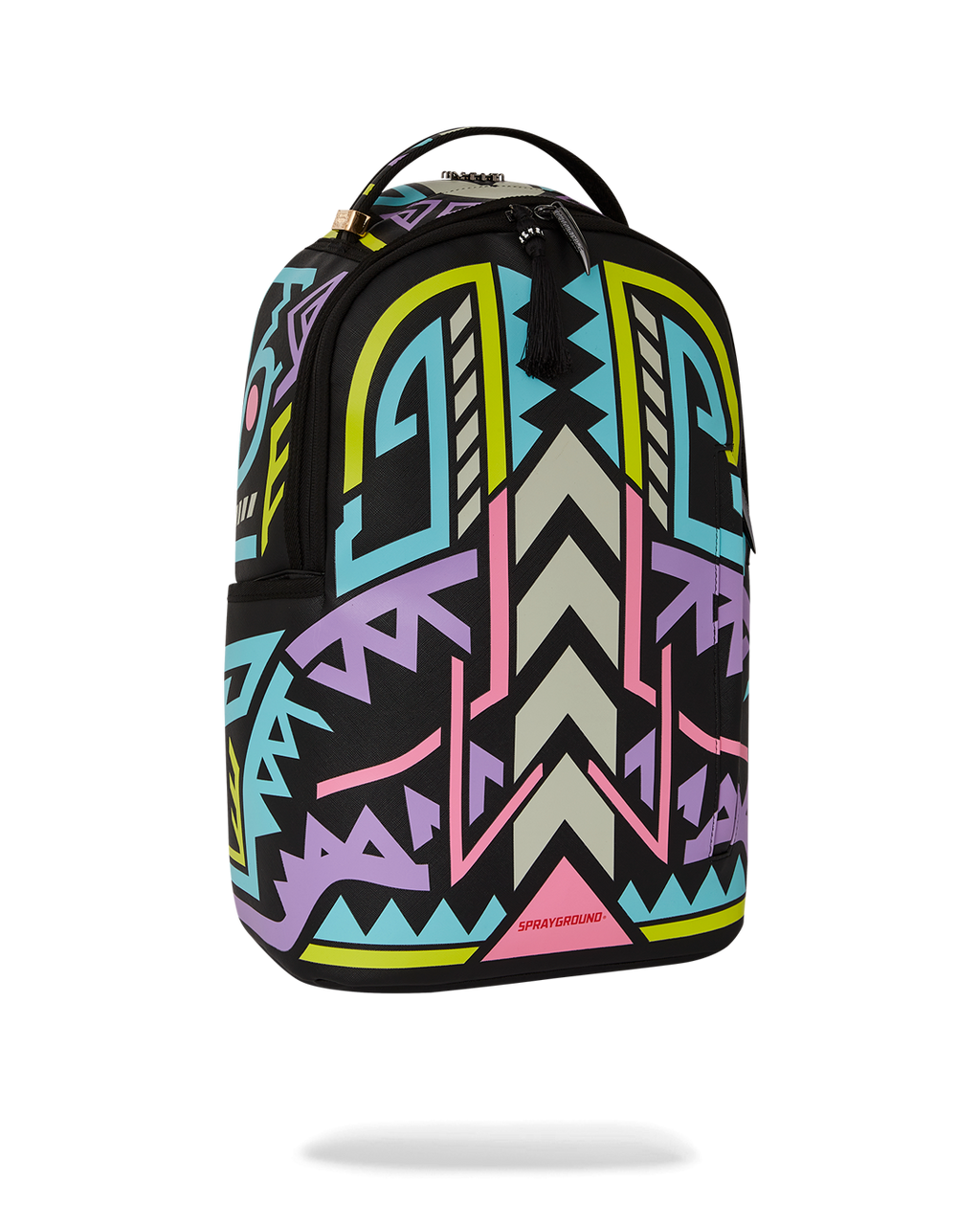 SPRAYGROUND A.I. PATH TO THE FUTURE III BACKPACK - SANDFLOWER COLLAB (GLOW IN THE DARK)