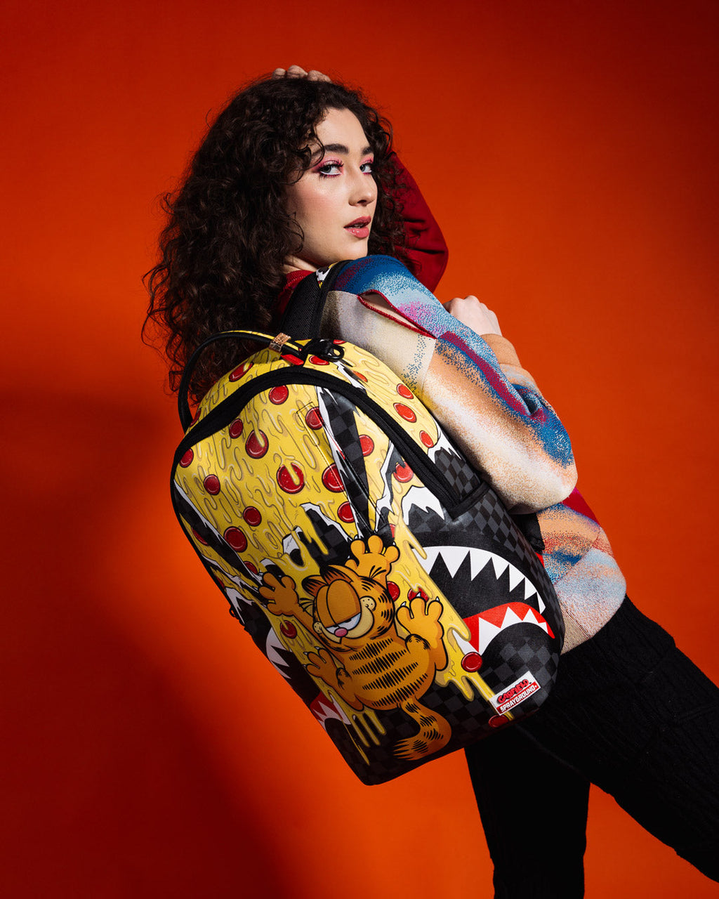SPRAYGROUND GARFIELD HANGRY DLXSV BACKPACK