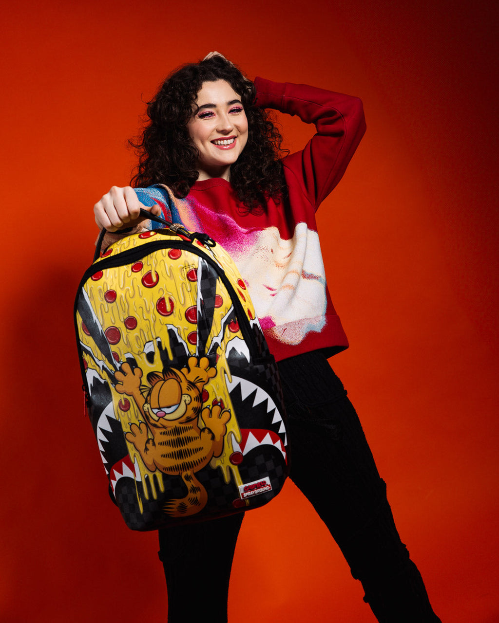 SPRAYGROUND GARFIELD HANGRY DLXSV BACKPACK