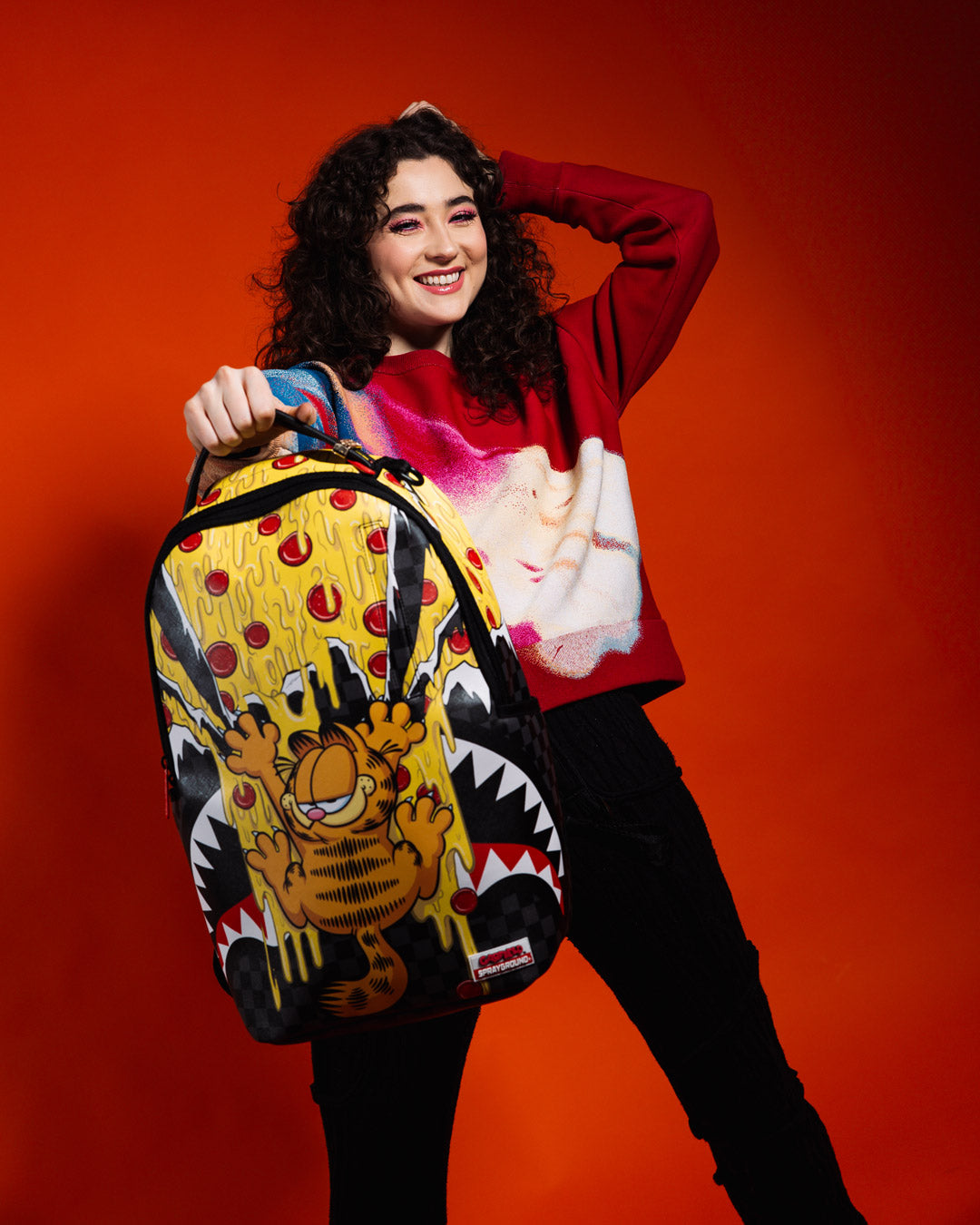 SPRAYGROUND GARFIELD HANGRY DLXSV BACKPACK