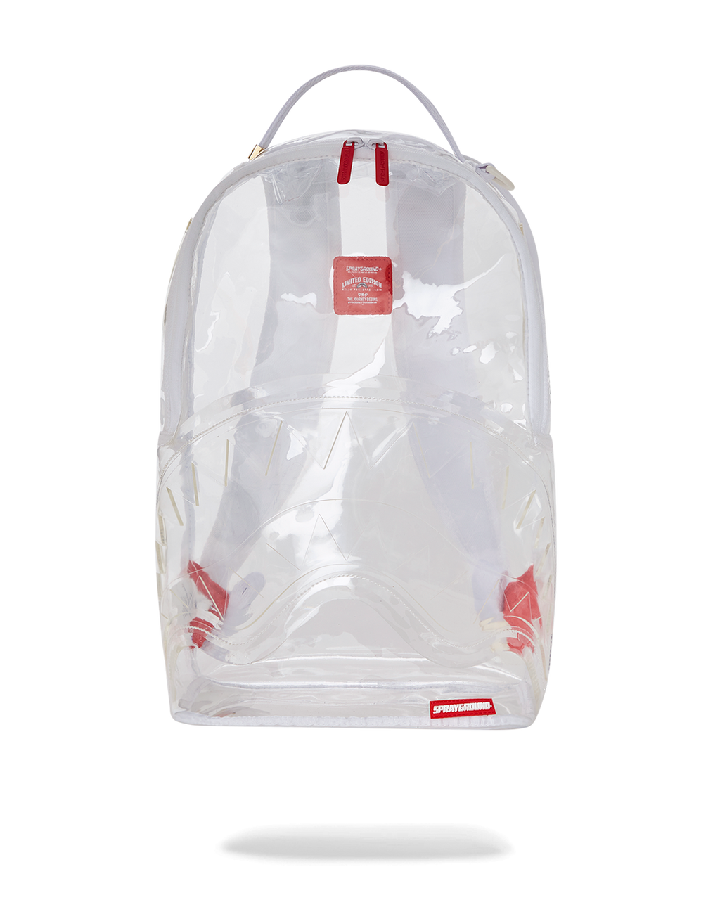 SPRAYGROUND CLEAR AS DAY - 100% ALL CLEAR DLX BACKPACK