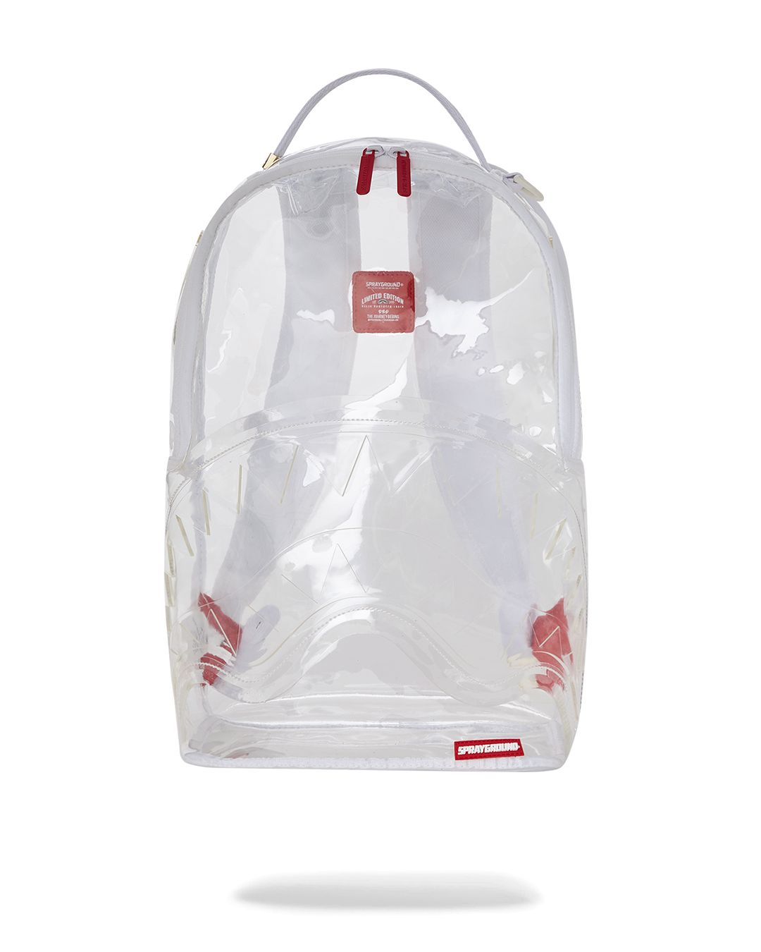 SPRAYGROUND CLEAR AS DAY - 100% ALL CLEAR DLX BACKPACK