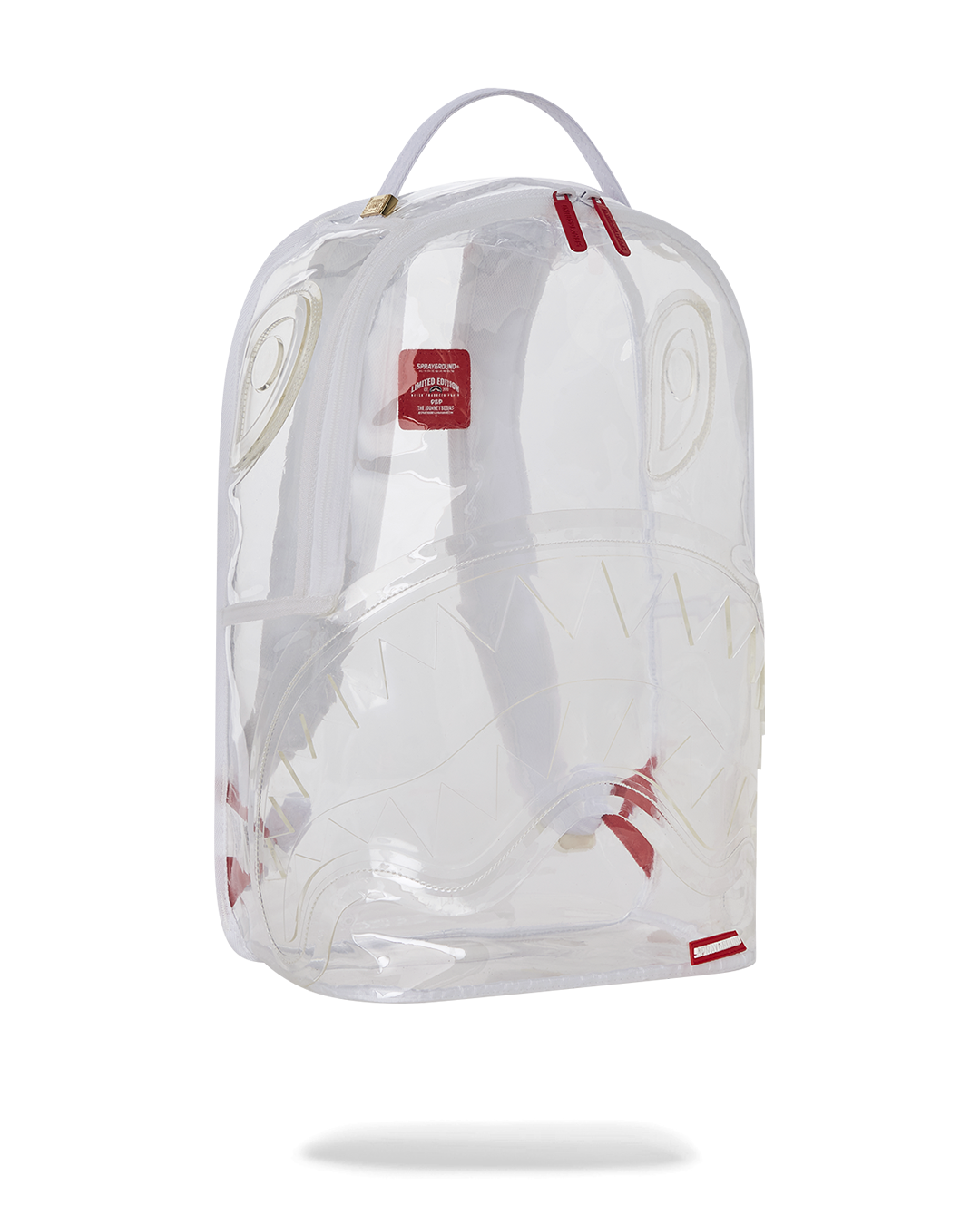 SPRAYGROUND CLEAR AS DAY - 100% ALL CLEAR DLX BACKPACK